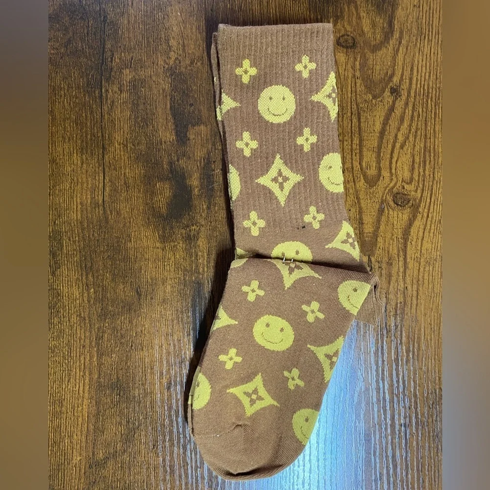 Luxury LV Crew Socks